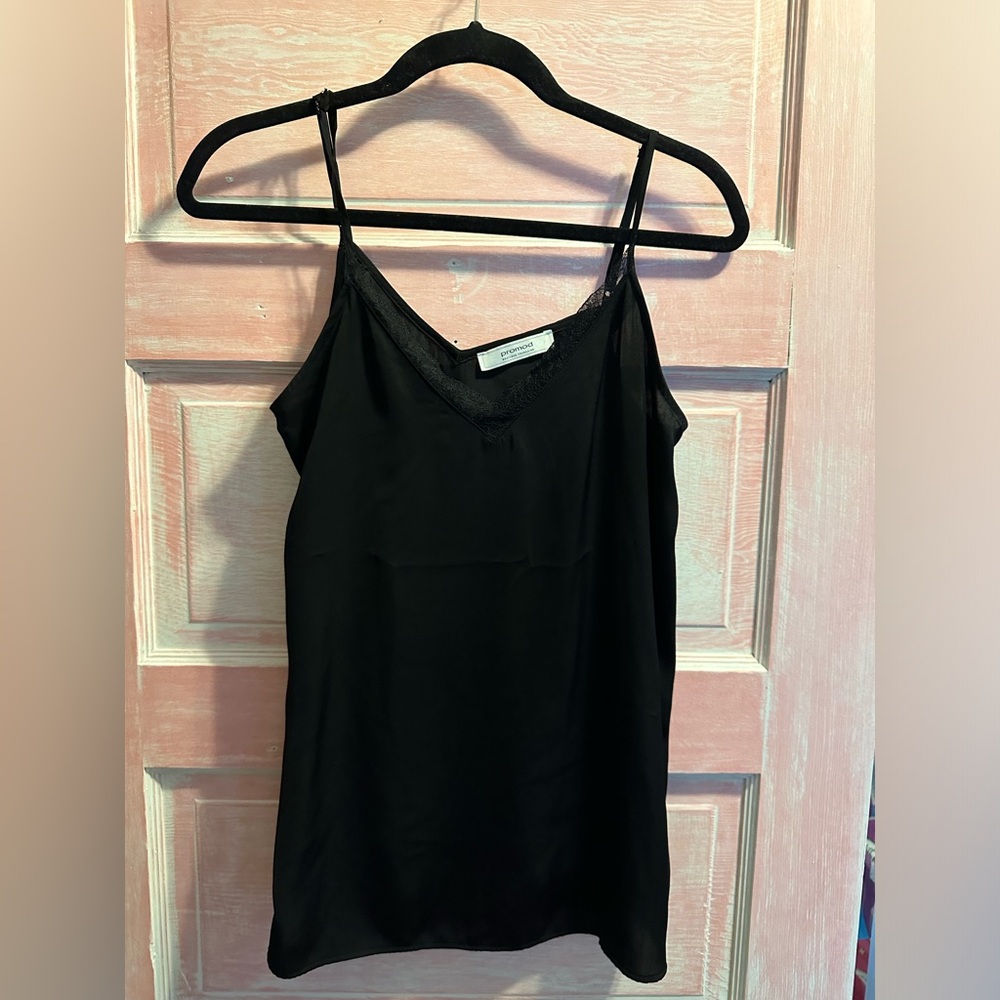 Tank w/ Lace Trim